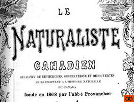 Le naturaliste canadien