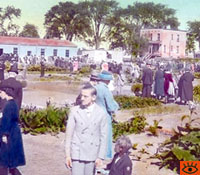 Visite du jardin éconimique, 1937-1938