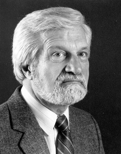 André Lefebvre en 1989. Source: Fonds André Lefebvre (P0023).